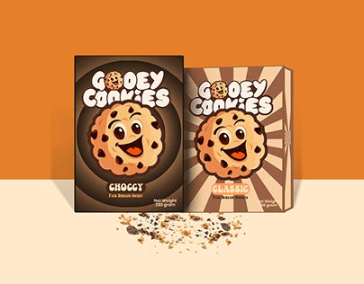 Gooey Cookies Branding